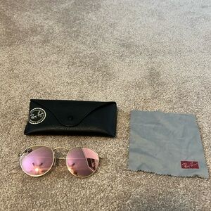 Rose Gold Ray Bans